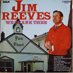 Jim Reeves We Thank Thee Vinyl LP USED