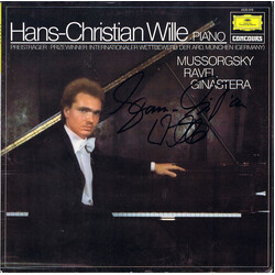 Hans-Christian Wille / Modest Mussorgsky / Maurice Ravel / Alberto Ginastera Piano Vinyl LP USED