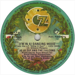 Jo Jo Zep and the Falcons (I'm In A) Dancing Mood Vinyl 7" USED
