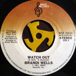 Brandi Wells Watch Out Vinyl 7" USED