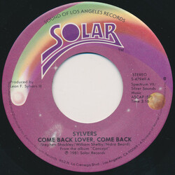 The Sylvers Come Back Lover, Come Back Vinyl 7" USED
