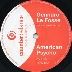 Gennaro Le Fosse American Psycho Vinyl 12" USED
