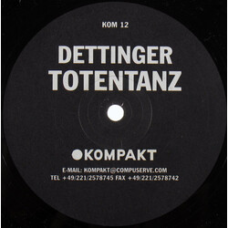 Dettinger Totentanz Vinyl 12" USED