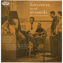 Clifford Brown And Max Roach Brown And Roach Incorporated Vinyl LP USED