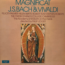 Johann Sebastian Bach / Antonio Vivaldi / Felicity Palmer / Helen Watts / Robert Tear / Stephen Roberts (2) / The King's College Choir Of Cambridge / 