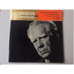 Johann Sebastian Bach / Edwin Fischer / Edwin Fischer Chamber Orchestra Bach Klavierkonzerte 1, 4 Und 5 Vinyl LP USED