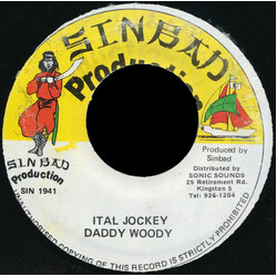 Daddy Woody Ital Jockey Vinyl 7" USED