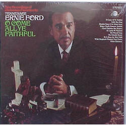 Tennessee Ernie Ford O Come All Ye Faithful Vinyl LP USED