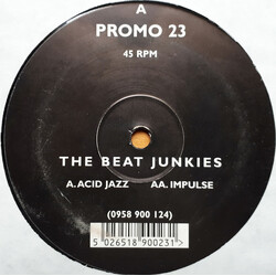The Beat Junkies (2) Acid Jazz / Impulse Vinyl 12" USED