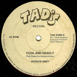 Horace Andy Cool And Deadly Vinyl 12" USED