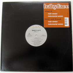 Babyface What If / Lover And Friend USED VINYL 12INCH 33 S RPM