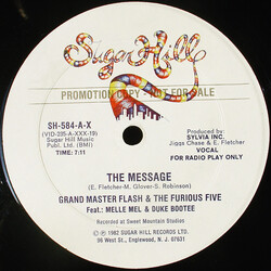 Grandmaster Flash & The Furious Five / Melle Mel / Duke Bootee The Message Vinyl 12" USED