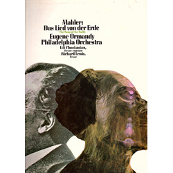 Gustav Mahler / Eugene Ormandy / The Philadelphia Orchestra / Lili Chookasian / Richard Lewis (3) Das Lied Von Der Erde Vinyl LP USED