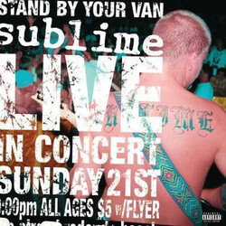Sublime Stand By Your Van (Live) Vinyl LP USED
