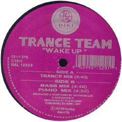 Trance Team Wake Up Vinyl 12" USED