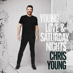 Chris Young (11) Young Love & Saturday Nights Vinyl LP USED