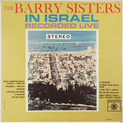 The Barry Sisters The Barry Sisters In Israel - Recorded Live Vinyl LP USED