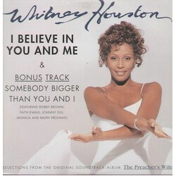 Whitney Houston I Believe In You And Me Vinyl 12" USED