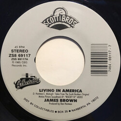 James Brown Living In America / How Do You Stop Vinyl 7" USED