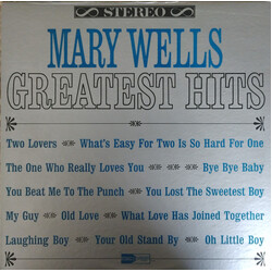Mary Wells Greatest Hits Vinyl LP USED
