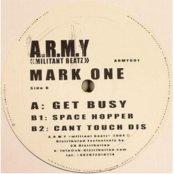 Mark One Get Busy Vinyl 12" USED