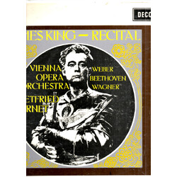 James King (3) / Orchester Der Wiener Staatsoper / Dietfried Bernet / Carl Maria Von Weber / Ludwig van Beethoven / Richard Wagner Recital Vinyl LP US