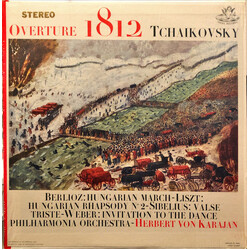 Pyotr Ilyich Tchaikovsky / Hector Berlioz / Franz Liszt / Jean Sibelius / Carl Maria von Weber / Philharmonia Orchestra / Herbert von Karajan Overture