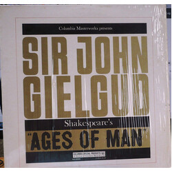 John Gielgud Shakespeare's Ages Of Man Vinyl LP USED