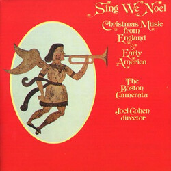 Boston Camerata / Joel Cohen (3) Sing We Noel: Christmas Music From England & Early America Vinyl LP USED