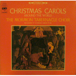 Mormon Tabernacle Choir Christmas Carols Around The World Vinyl LP USED