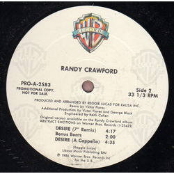 Randy Crawford Desire Vinyl 12" USED
