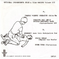 Various Optional Ingredients From A Vile Recipe Volume III Vinyl 7" USED