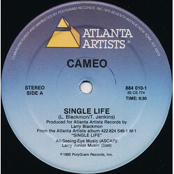 Cameo Single Life / I've Got Your Image Vinyl 12" USED