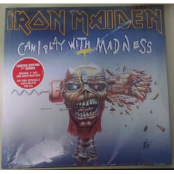 Iron Maiden Can I Play With Madness Vinyl 7" USED