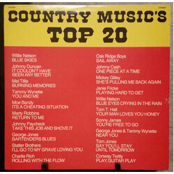 Various Country Music's Top 20 Vinyl LP USED
