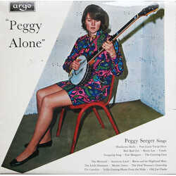 Peggy Seeger Peggy Alone Vinyl LP USED