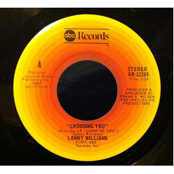 Lenny Williams Choosing You Vinyl 7" USED