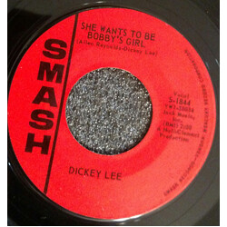 Dickey Lee She Wants To Be Bobby's Girl / The Day The Saw-mill Closed Down Vinyl 7" USED