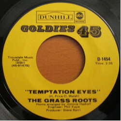 The Grass Roots Temptation Eyes / Come On And Say It Vinyl 7" USED