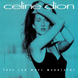 Céline Dion Love Can Move Mountains CD USED