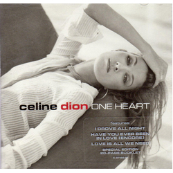 Céline Dion One Heart CD USED