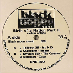 Various Birth Of A Nation Part II Vinyl 12" USED