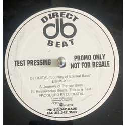 DJ Di'jital Journey Of Eternal Bass Vinyl 12" USED