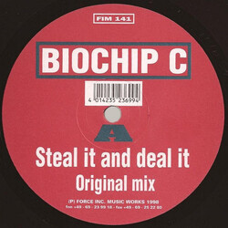 Biochip C. Steal It And Deal It Vinyl 12" USED