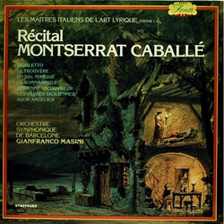 Montserrat Caballé / Gianfranco Masini / Orquestra Simfònica De Barcelona I Nacional De Catalunya Récital Montserrat Caballé Vinyl LP USED