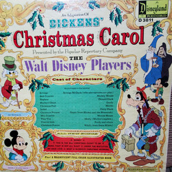 The Walt Disney Players / Charles Dickens (2) An Adaptation Of Dickens' Christmas Carol Vinyl LP USED