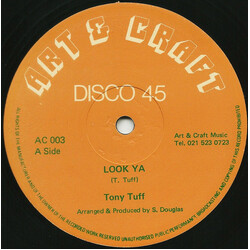 Tony Tuff / Jah Stitch Look Ya / Rumours Of War Vinyl 12" USED
