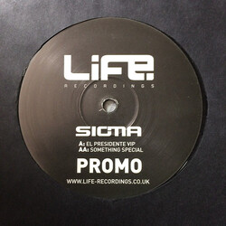 Sigma (8) El Presidente VIP / Something Special Vinyl 12" USED