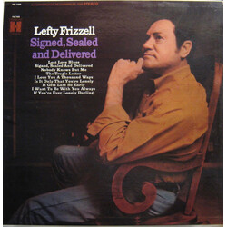 Lefty Frizzell Signed, Sealed And Delivered Vinyl LP USED