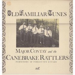 Major Contay & The Canebrake Rattlers Old Familiar Tunes Vinyl LP USED